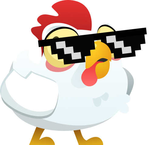 Chicken Road postać kurczaka